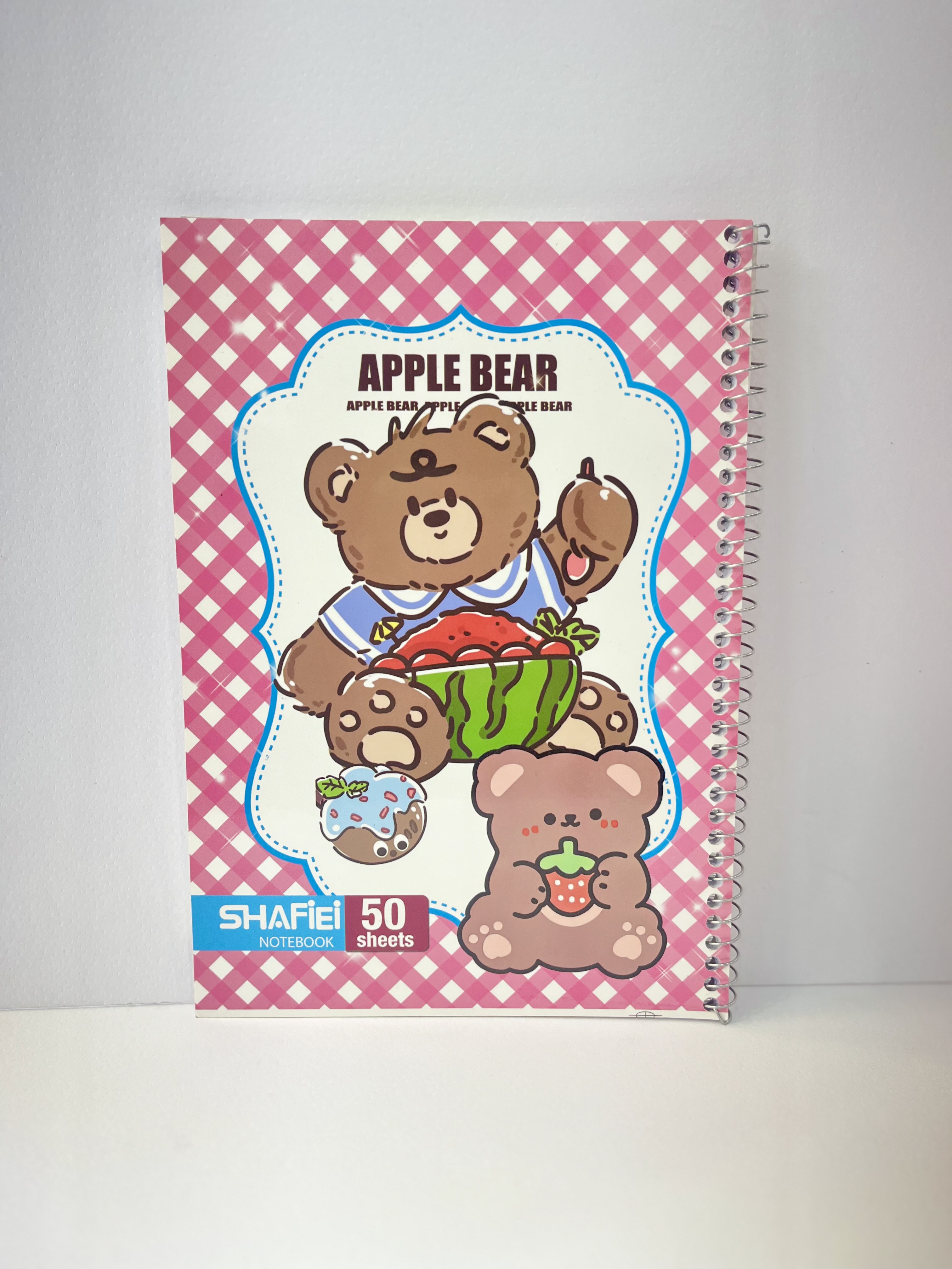 دفتر 50برگ حاشیه دار شفیعی