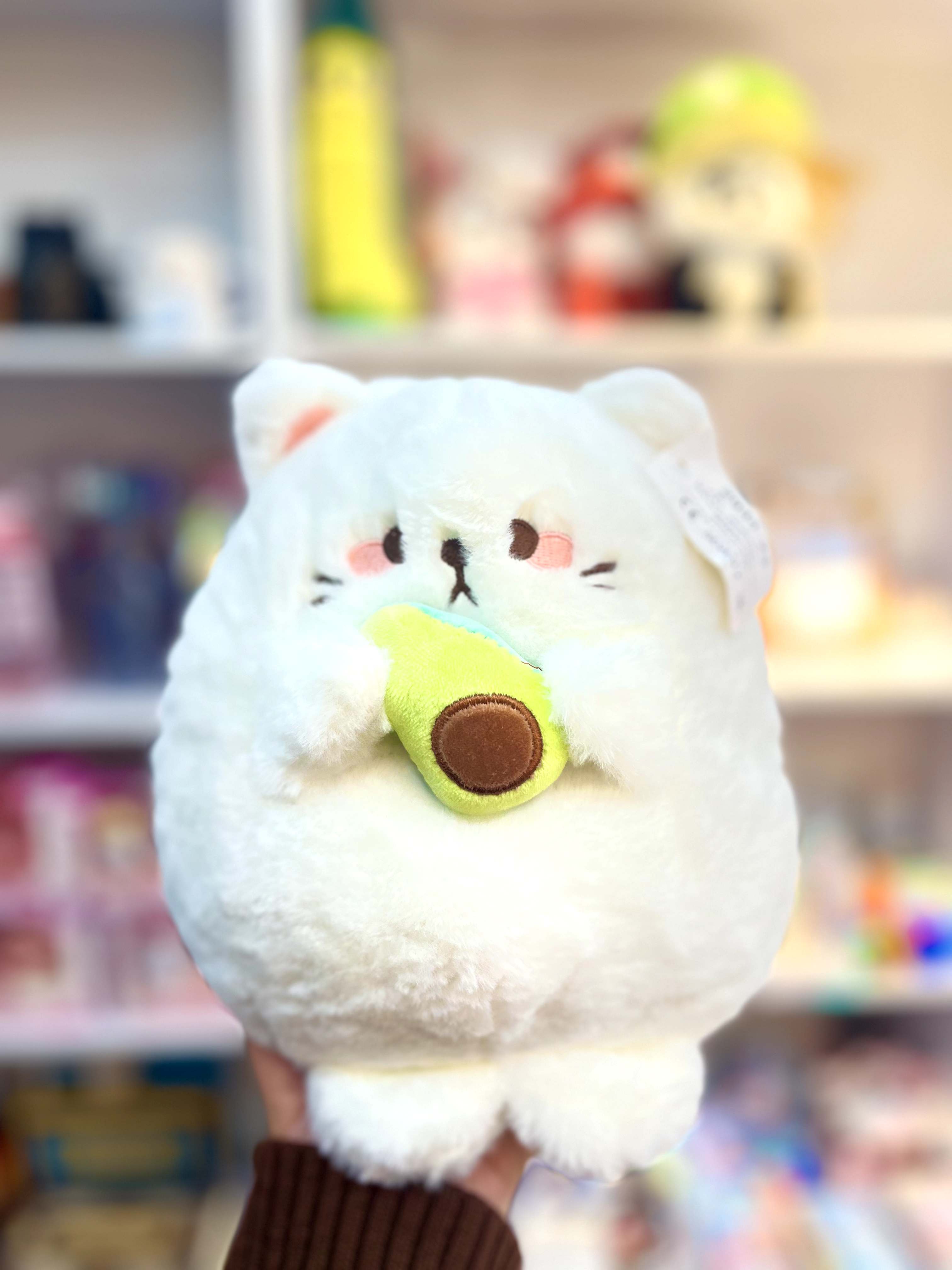 عروسک پیشی آووکادو وارداتی