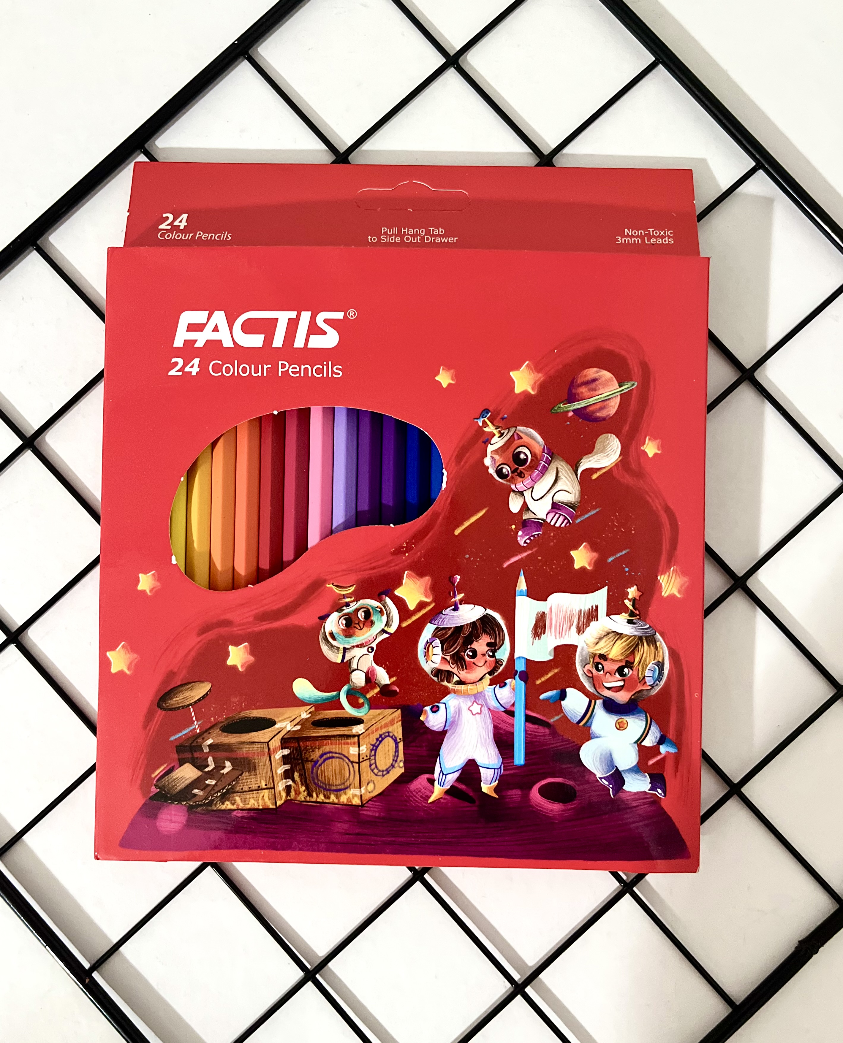 مداد رنگی فکتیس 24 رنگ