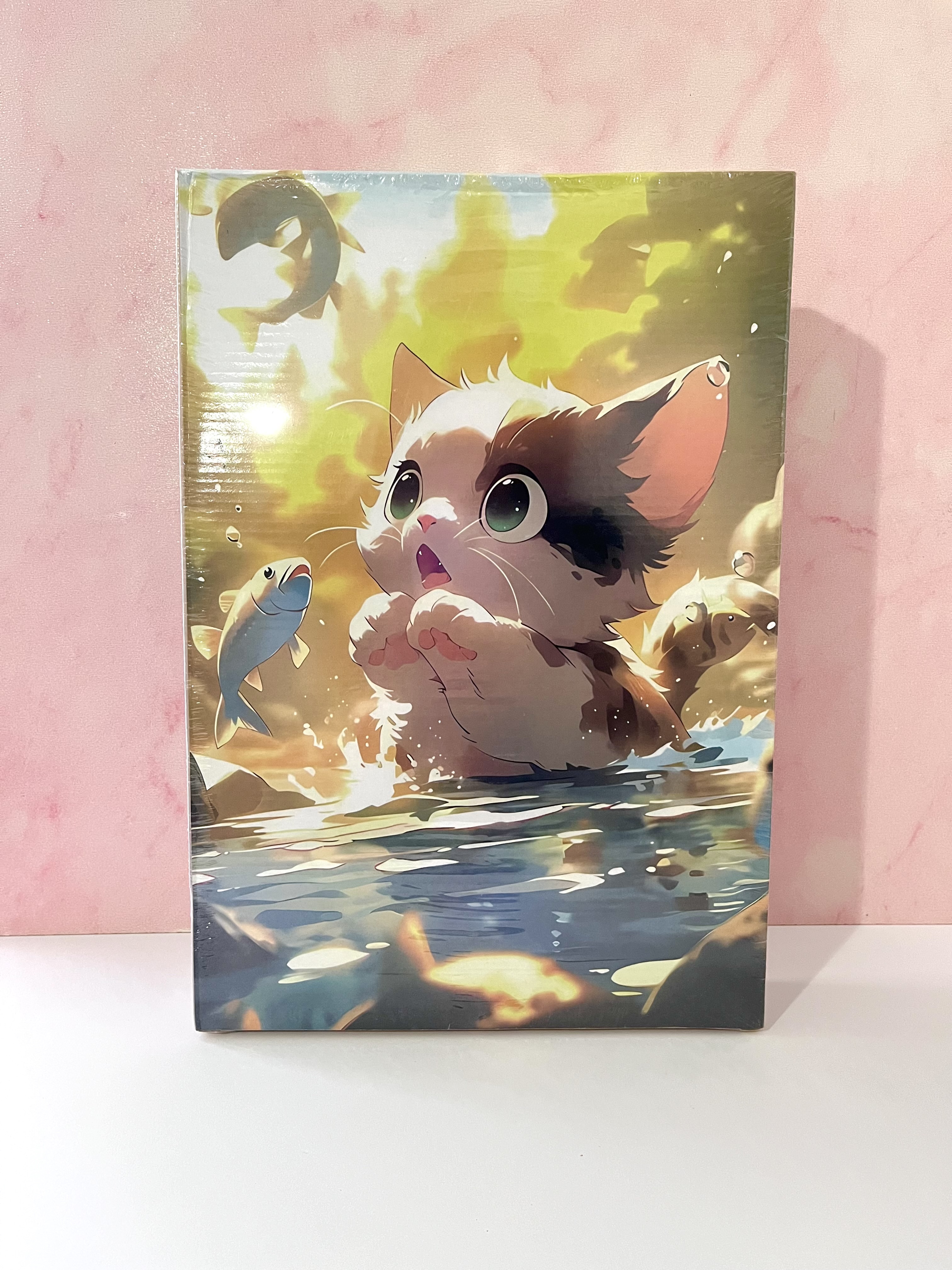 پازل 1000تکه گربه و ماهی