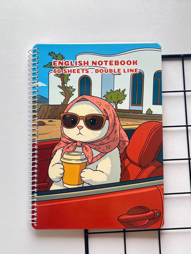 دفتر زبان +دفترچه لغت 60برگ