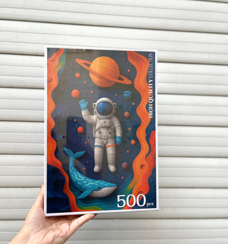 پازل 500 تکه کینگ مدل فضانورد