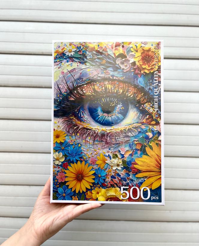 پازل 500 تکه کینگ مدل چشم